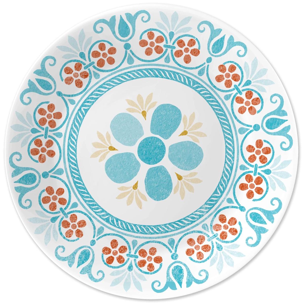 Corelle Global Collection Terracotta Dreams 675 Appetizer Plate