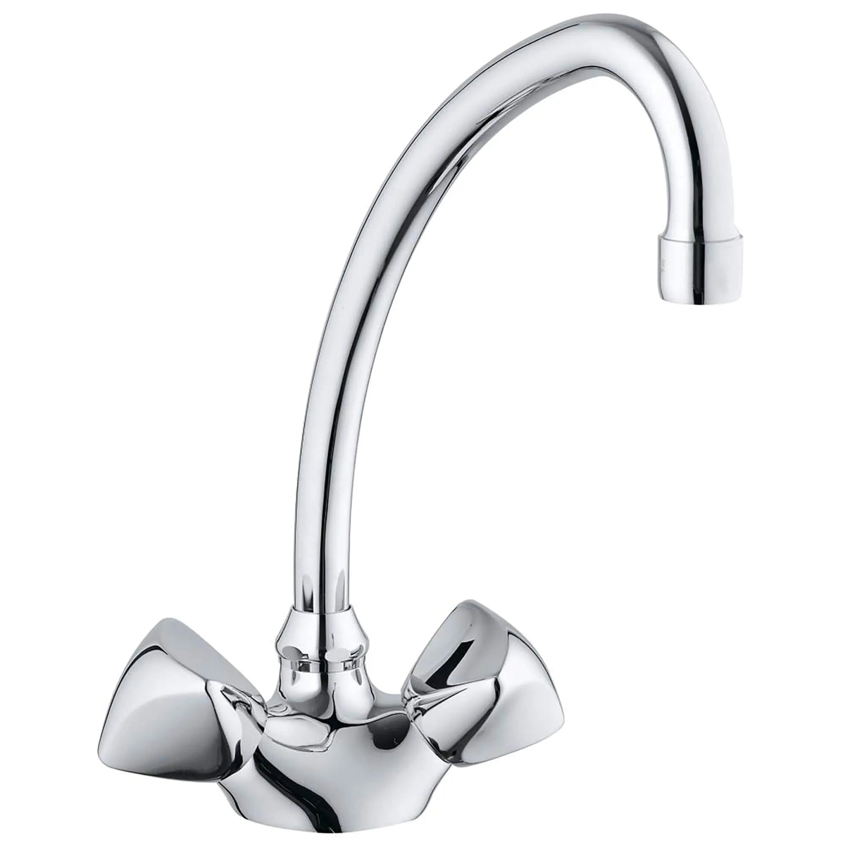2-Handle Pull Down Kitchen Faucet Spray