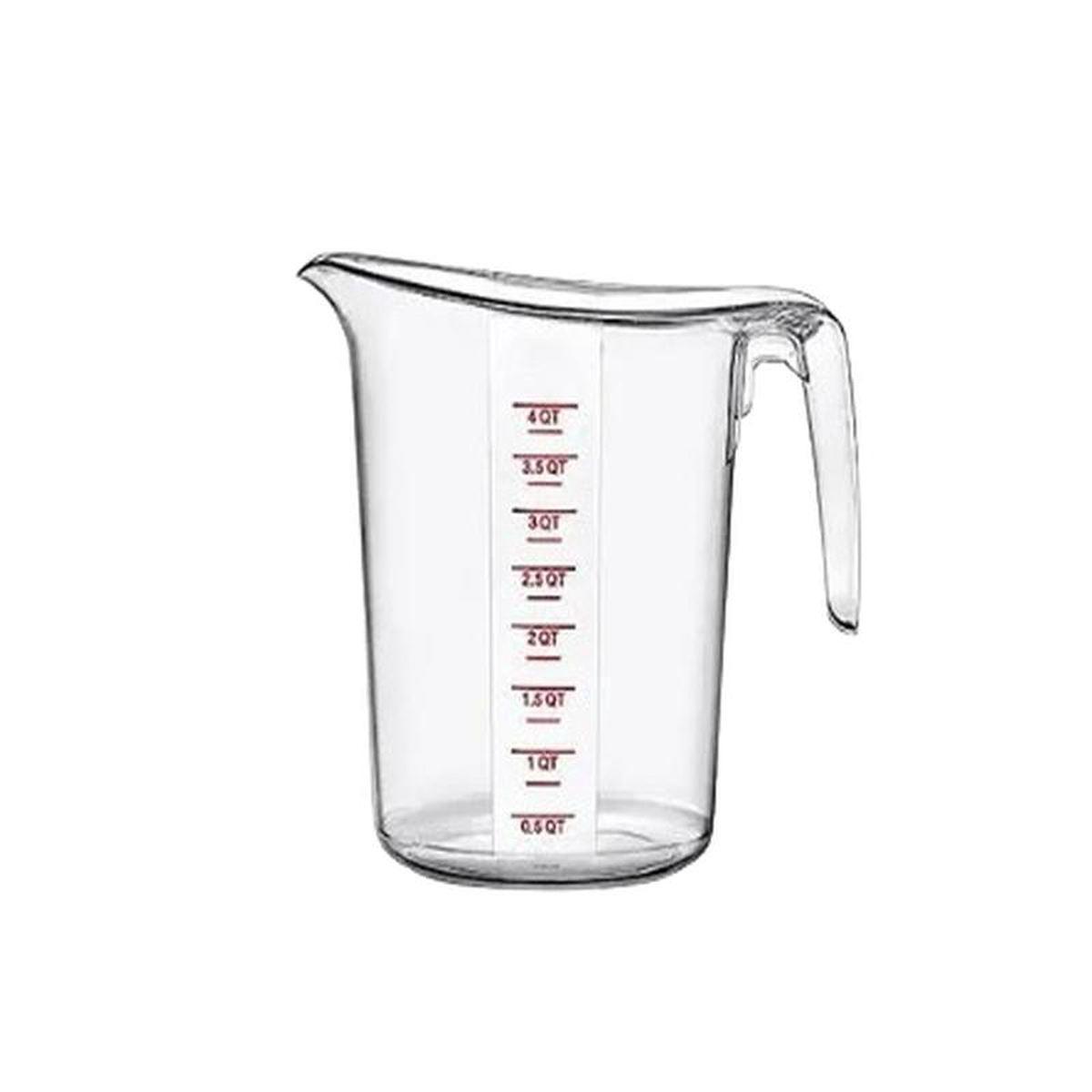 EMC-16C Cresco Resco Measuring Cup 16 Cup 4 Liter 4000 ml Clear