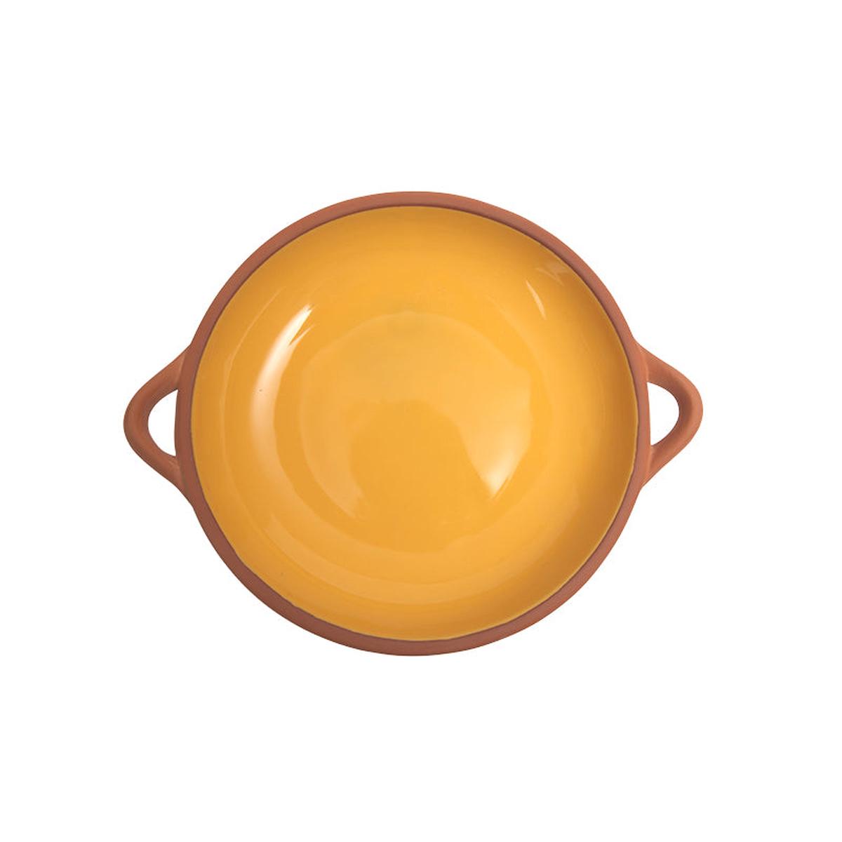 Sintra Large Glazed Terracotta Tapas Dish Mediterranean Serveware by Dexam