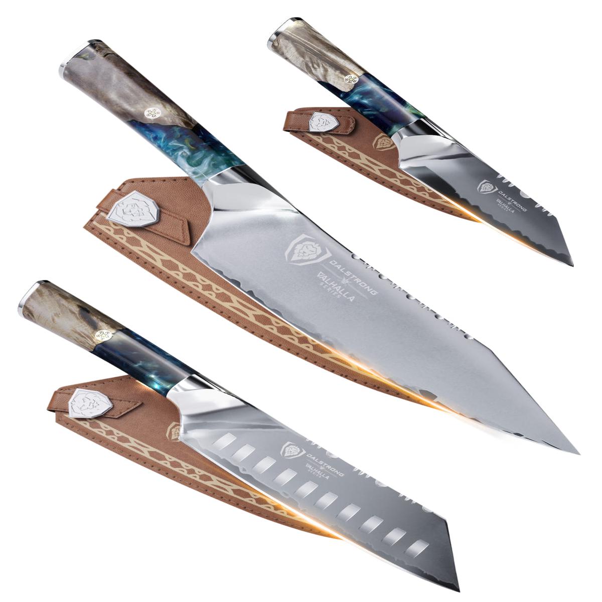 Valhalla Bundle 8 Chef Knife 4 Paring Knife 7 Santoku Knife