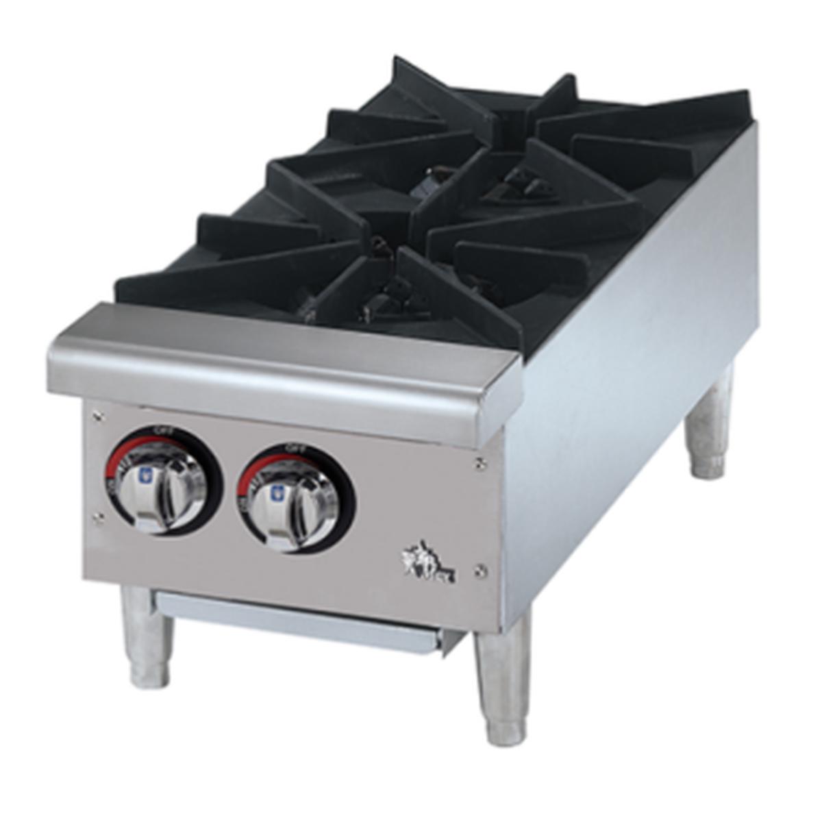 12 (31CM) TWO BURNERS GAS HOT PLATE COUNTERTOP