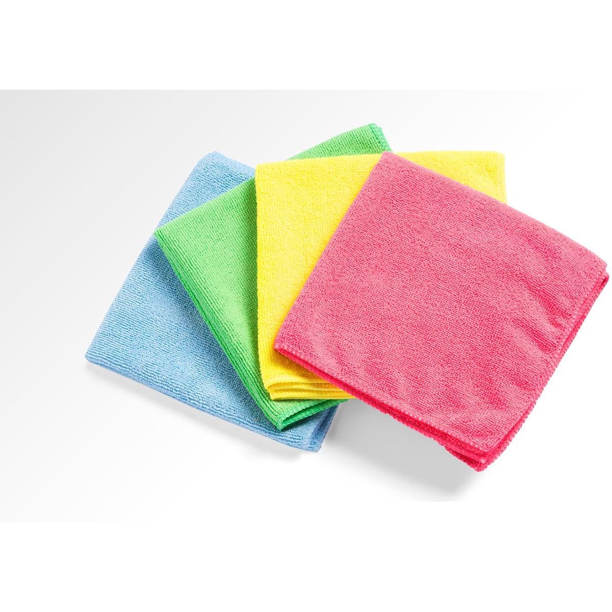 TTS CLEANING MULTI-T MICROFIBRE CLOTH SIZE 40 X 40cm (PACK OF 5)