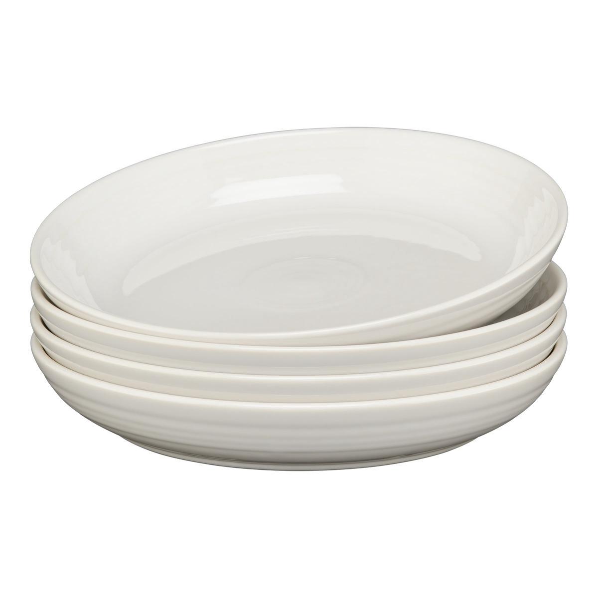 White Coupe 8 12 Inch Luncheon Bowl 26 OZ Set of 4