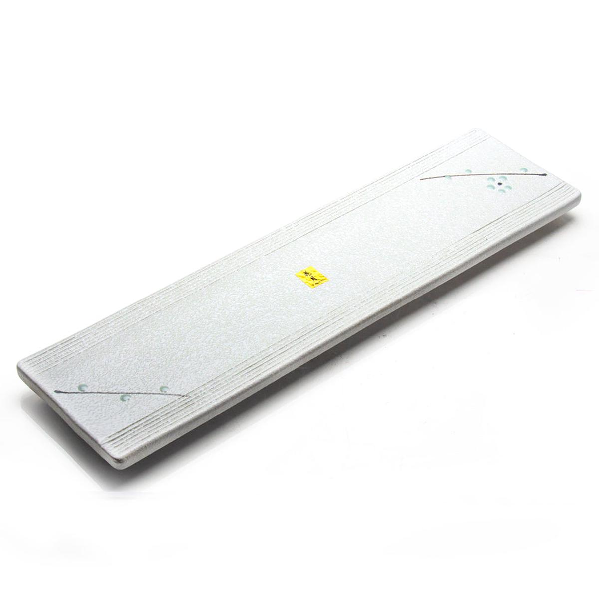 Rectangular Platter 185 White Sakura