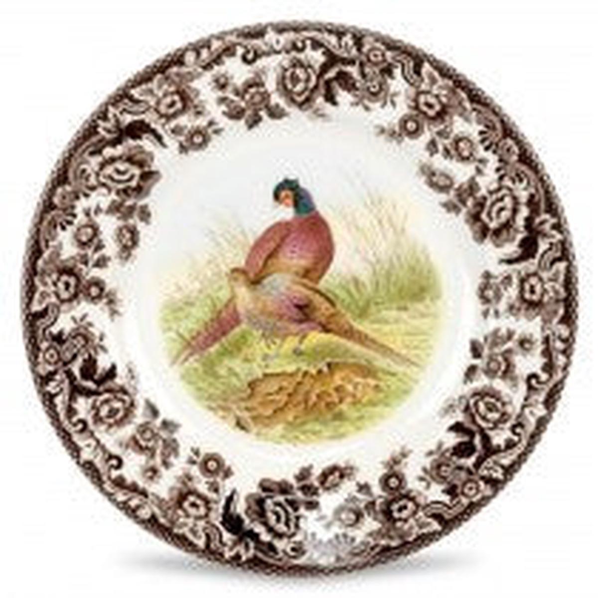 Spode Woodland Pheasant Salad Plate 8