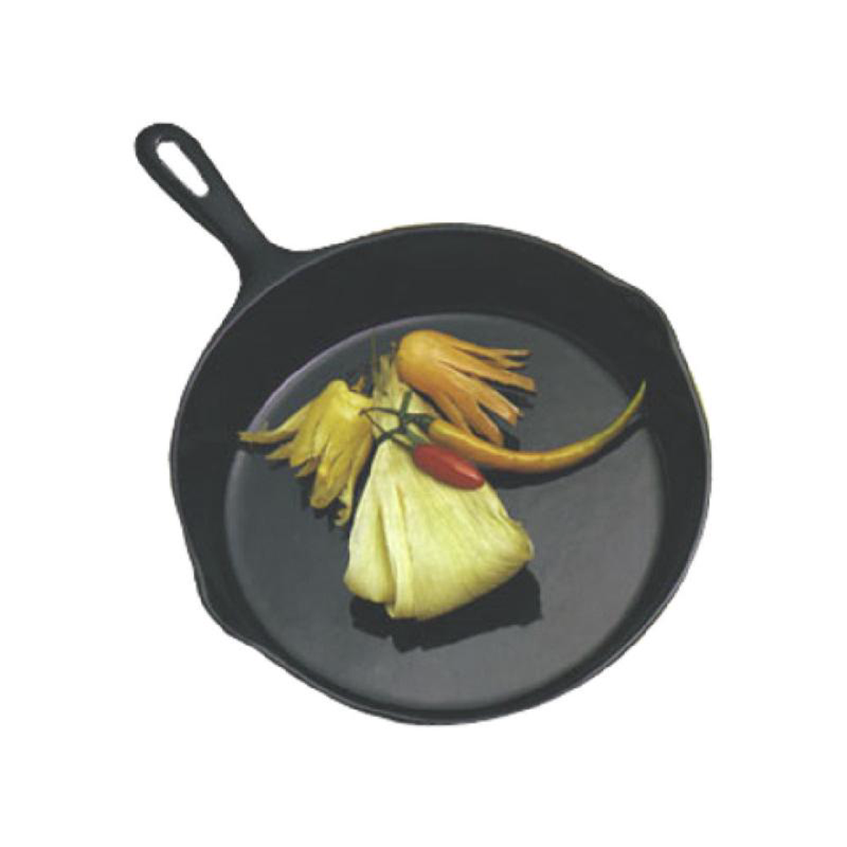 Bon Chef 5026T 10-12 Inch Fry Pan Aluminum Matte Black with One-piece Handle