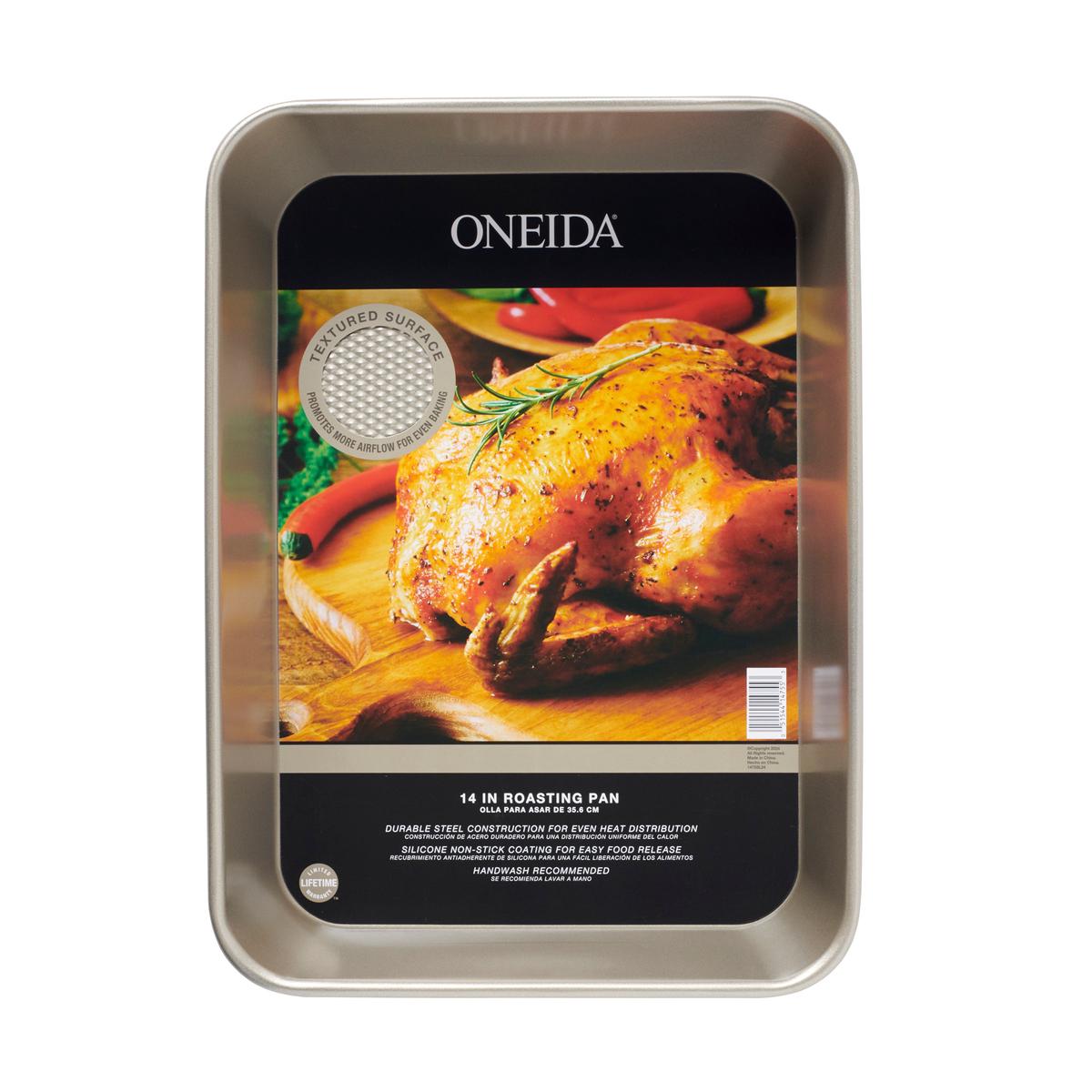 14 Textured Roasting Pan