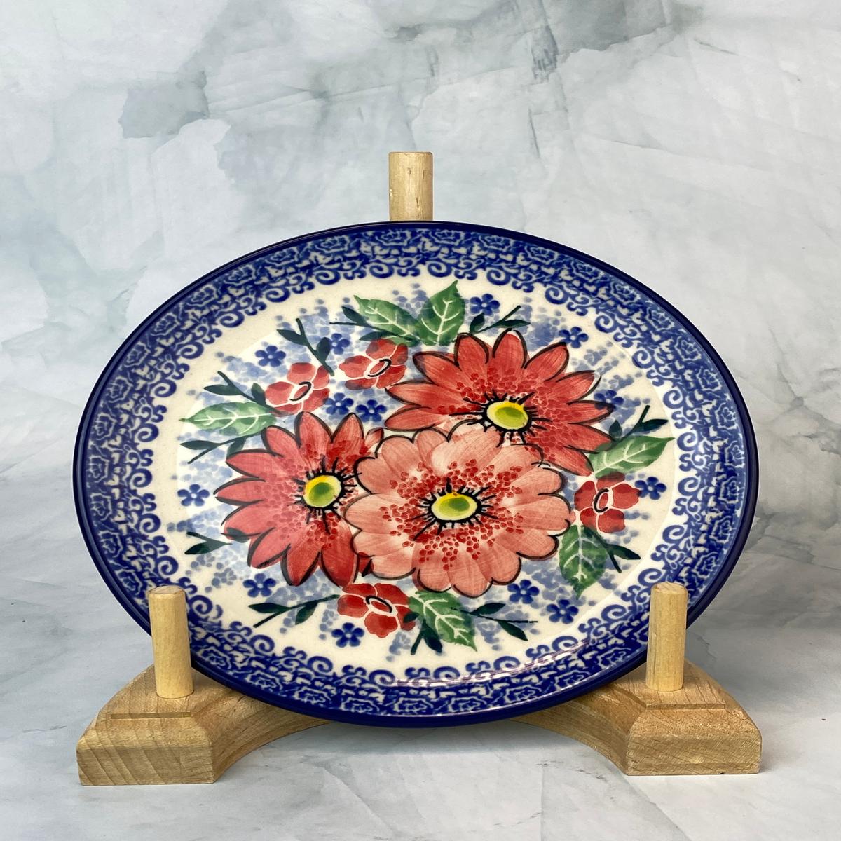6 Unikat Toast Plate - Shape 261 - Pattern U5137