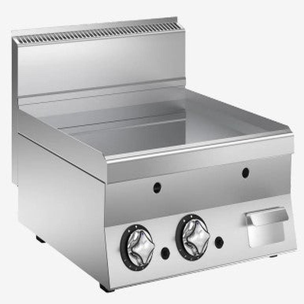 (CR1302529) 60 cm Gas Griddle Top with Ribbed Plate