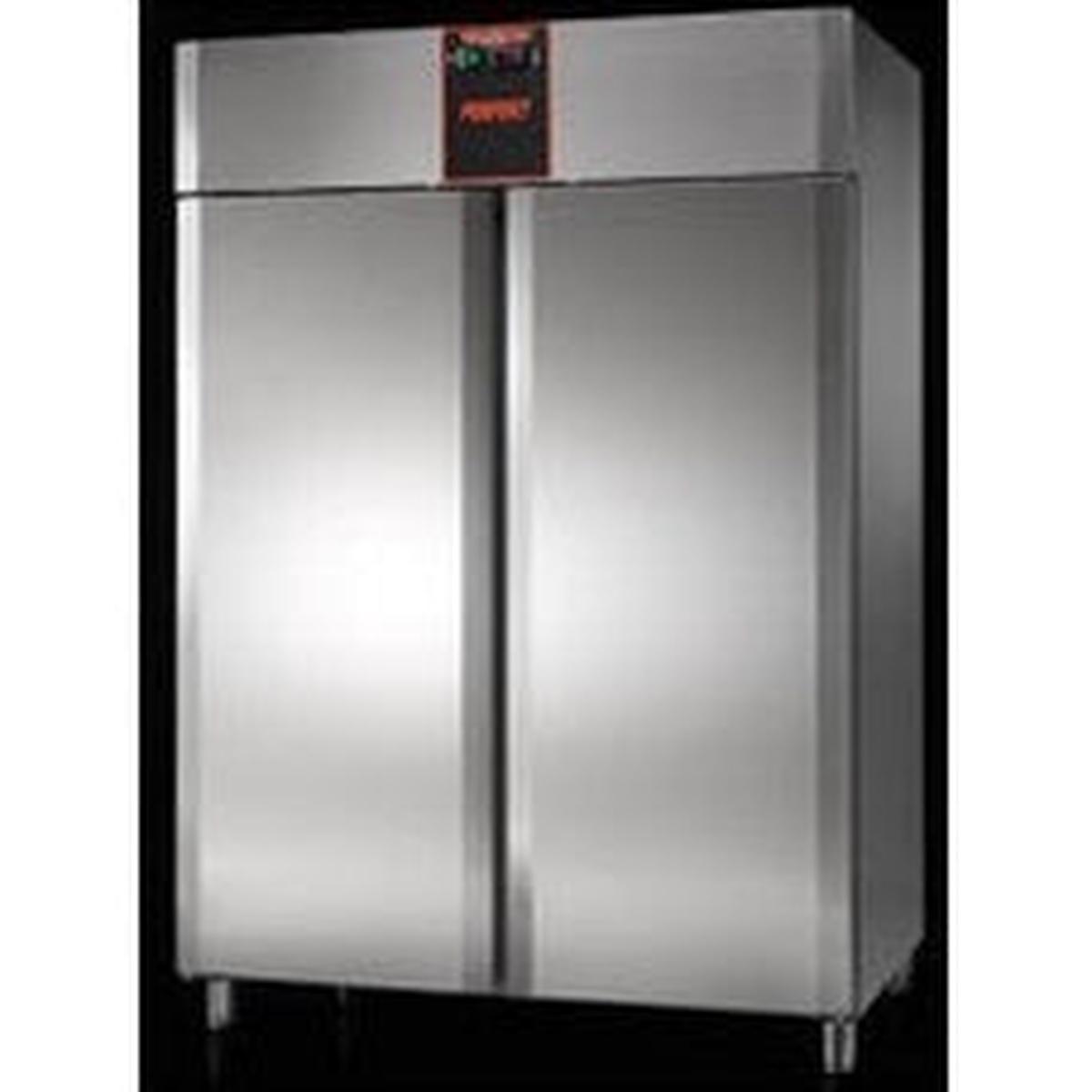 DOUBLE DOOR UPRIGHT REFRIGERATOR 1200 LTR WITH SHELVES EACH DOOR 4 CASTERS -PERFECT SERIES