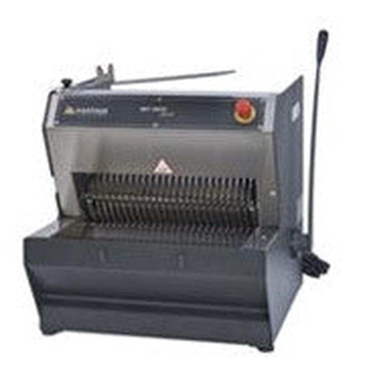 Heavy Duty Bread Slicers Table Top Manual 16 mm with G for Gray Color