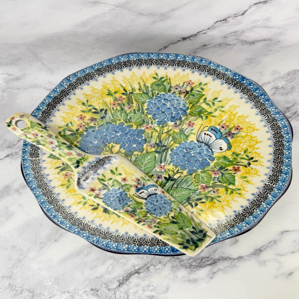 Unikat Pedestal Cake Plate Server - Shape 148 438 - Pattern U5048