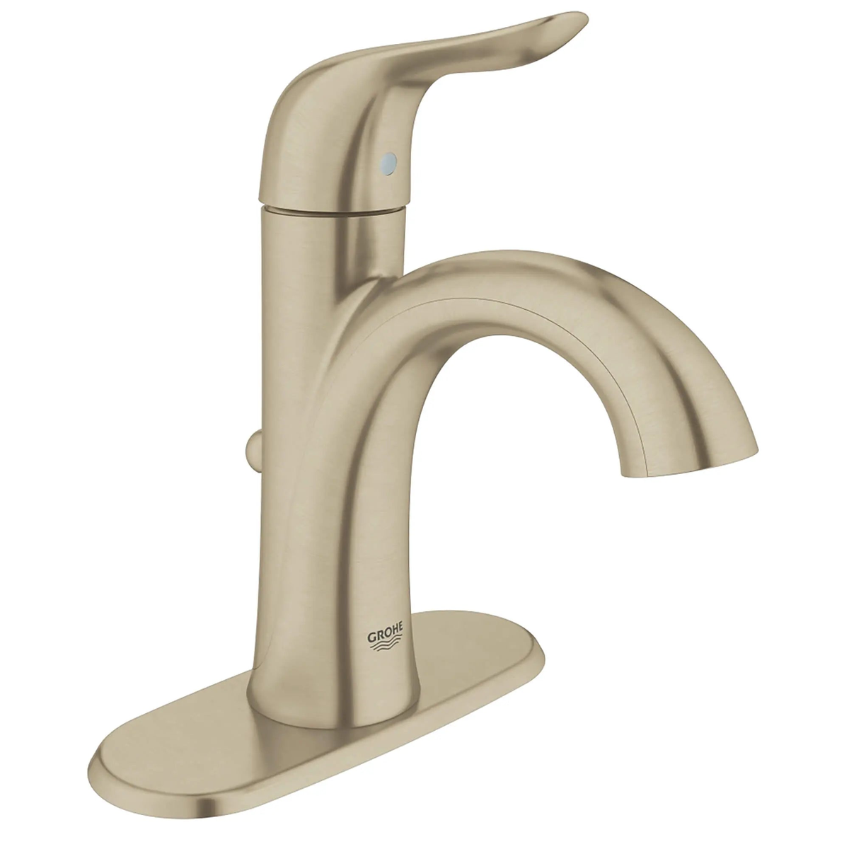 4-inch Centerset Single-Handle Bathroom Faucet 12 GPM