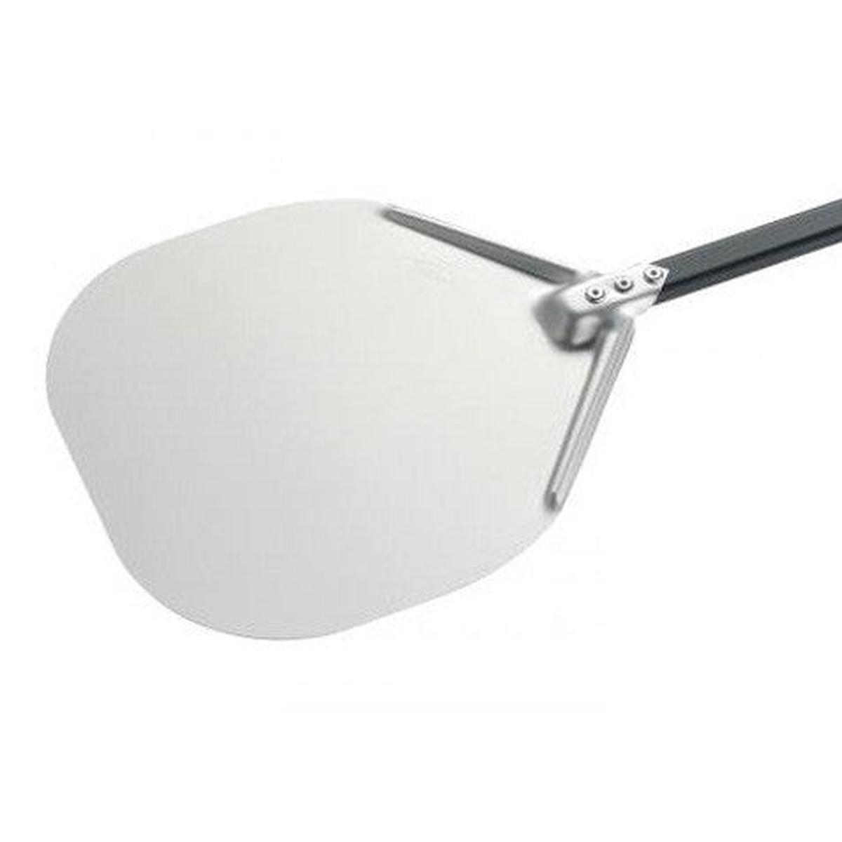 ALUMINIUM PIZZA PEEL OVAL HEAD - 32 CM
