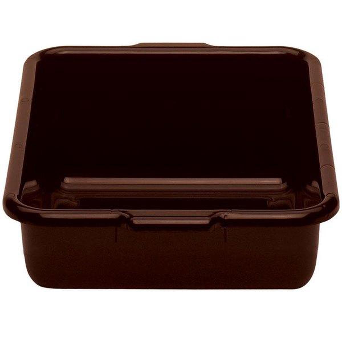 CAMBRO REGAL CAMBOX PLASTIC TUB - DARK BROWN