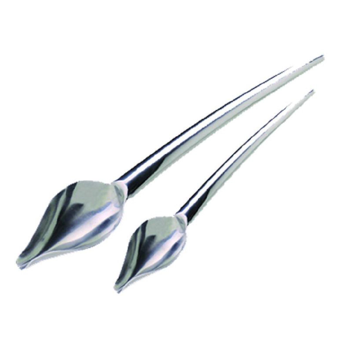 Zeroll 6100-SS 7-12 Inch and 9 Inch Spoon Set with stainless steel construction