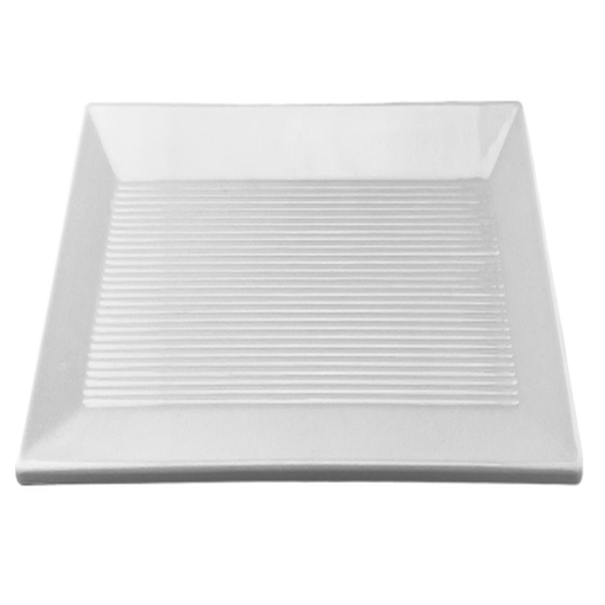 Melamine Rectangular Platter 13 White