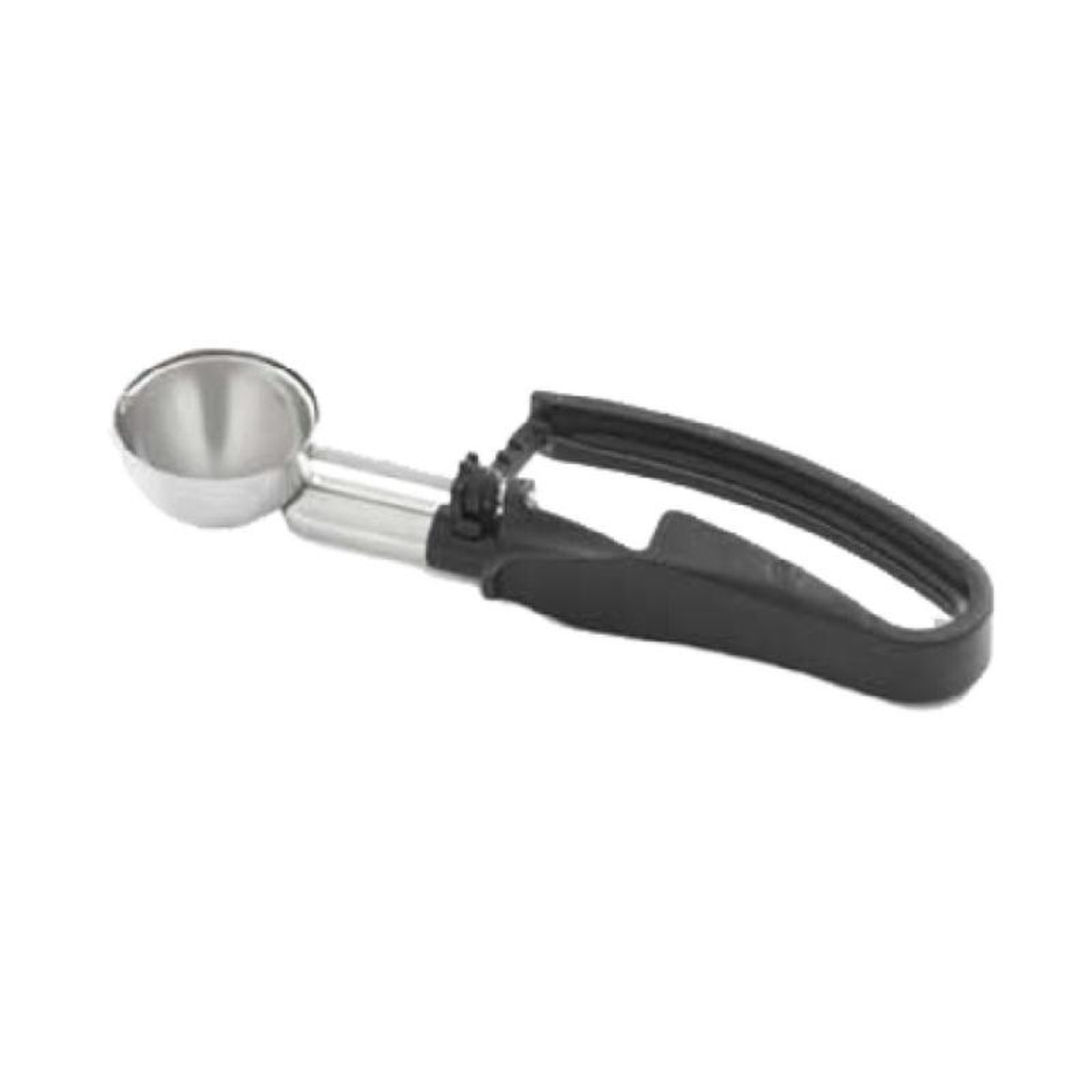 Vollrath 47398 113 Oz Disher Ergonomic Plastic Handle Black Stainless Steel