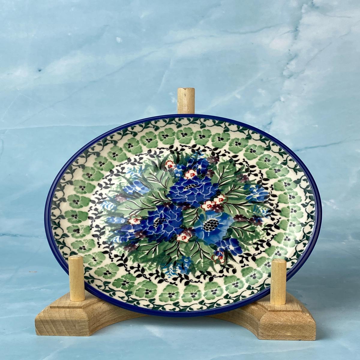 6 Unikat Toast Plate - Shape 261 - Pattern U4572
