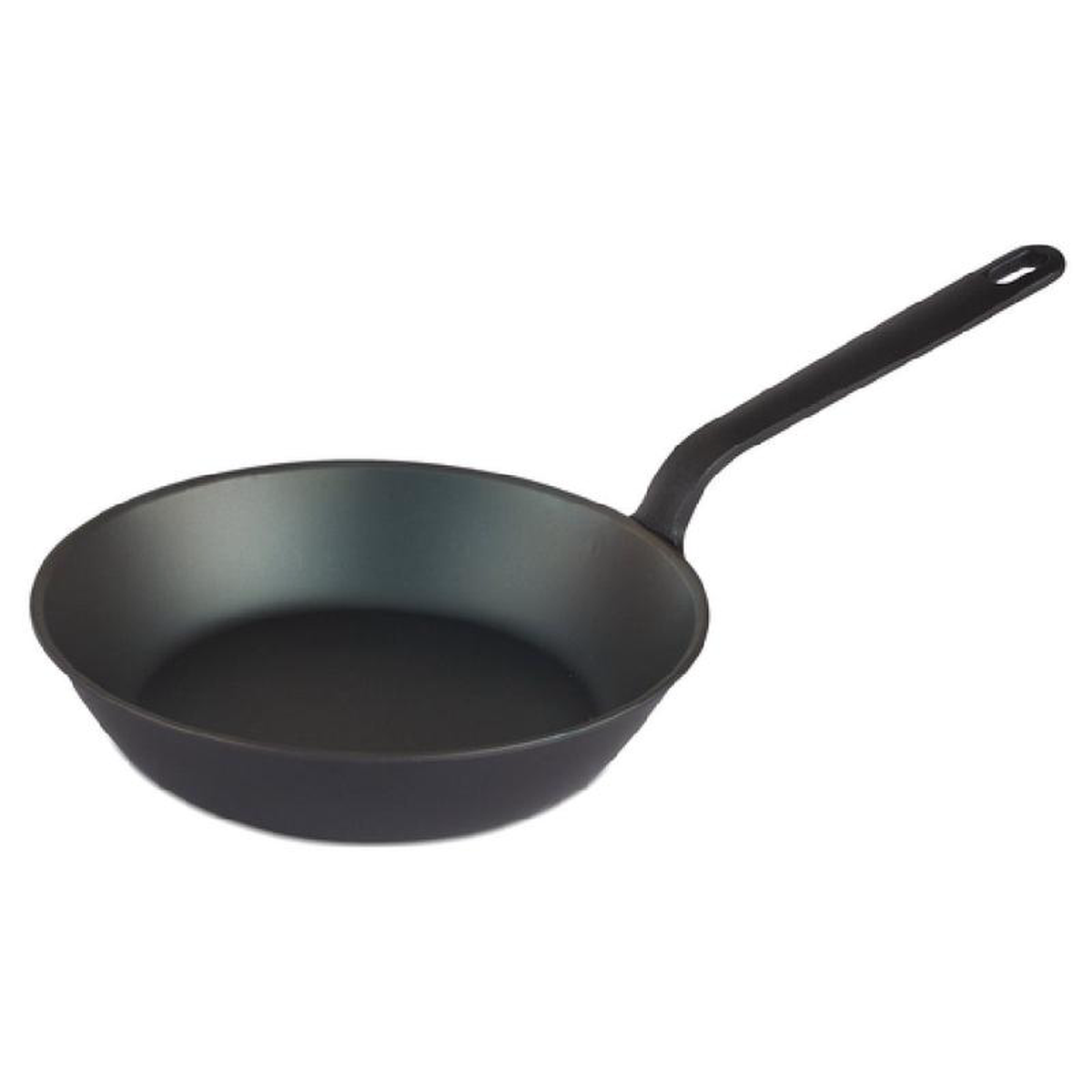 JB Prince S150 24 9-12 Inch Spring Fry Pan Steel Black Welded Handle