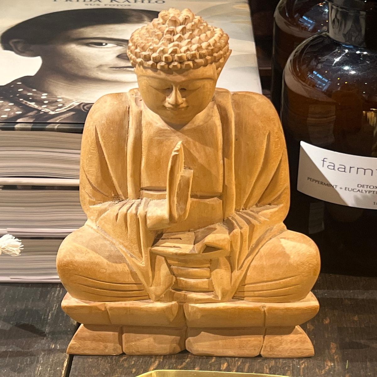 Antiques Found Objects Vintage buddha sculpture
