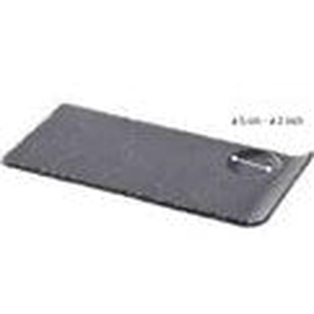 REVOL GOURMET TRAY WITH INDENT FOR ESPRESSO AND CAPPUCCINO MATT SLATE STYLE