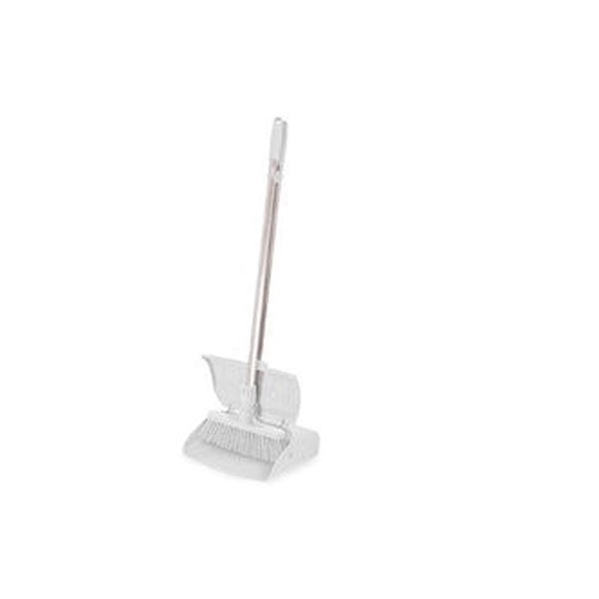 IGEAX TINY BROOM AND LOBBY DUST-PAN SET WHITE