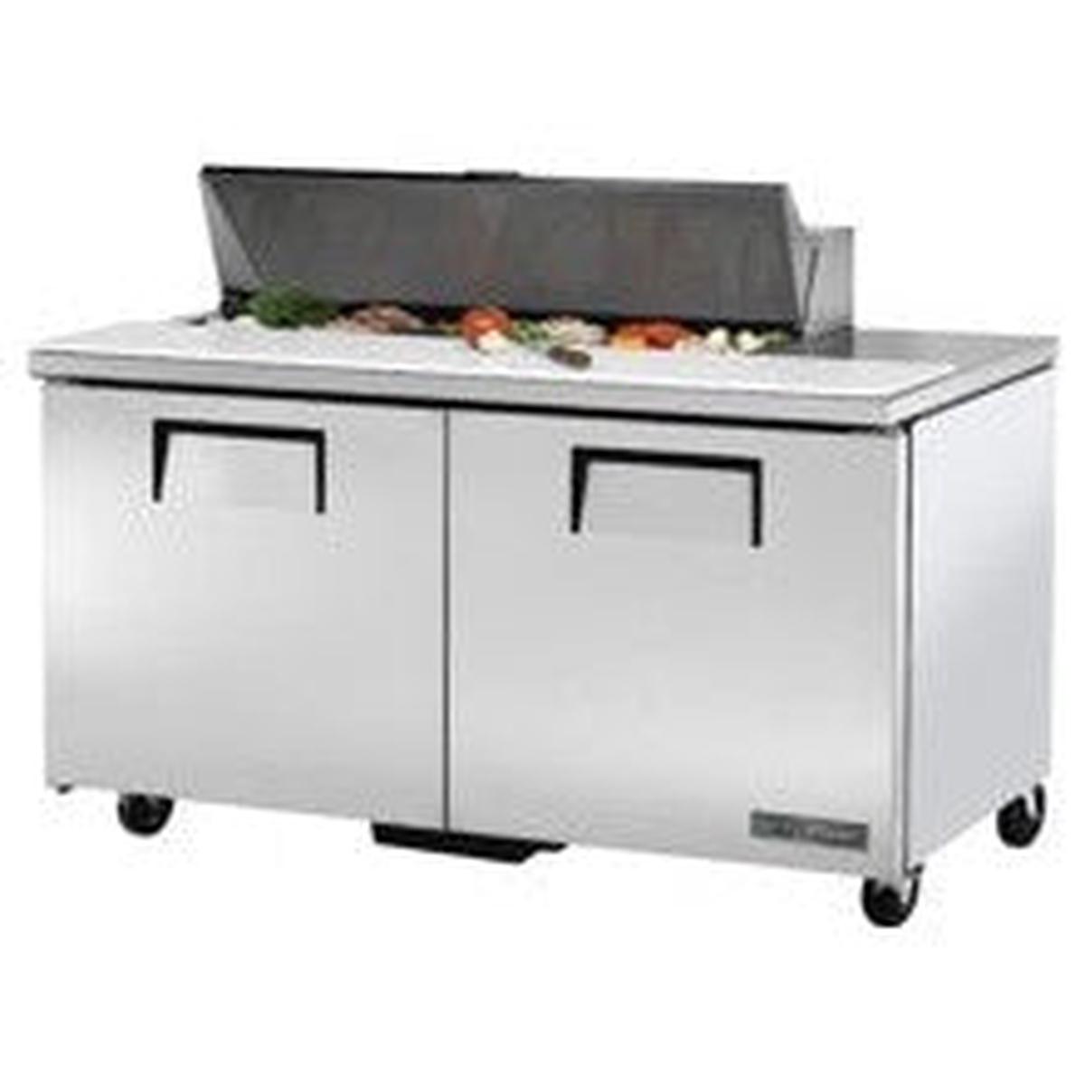2 Doors SandwichSalad Prep Table w Refrigerated Base