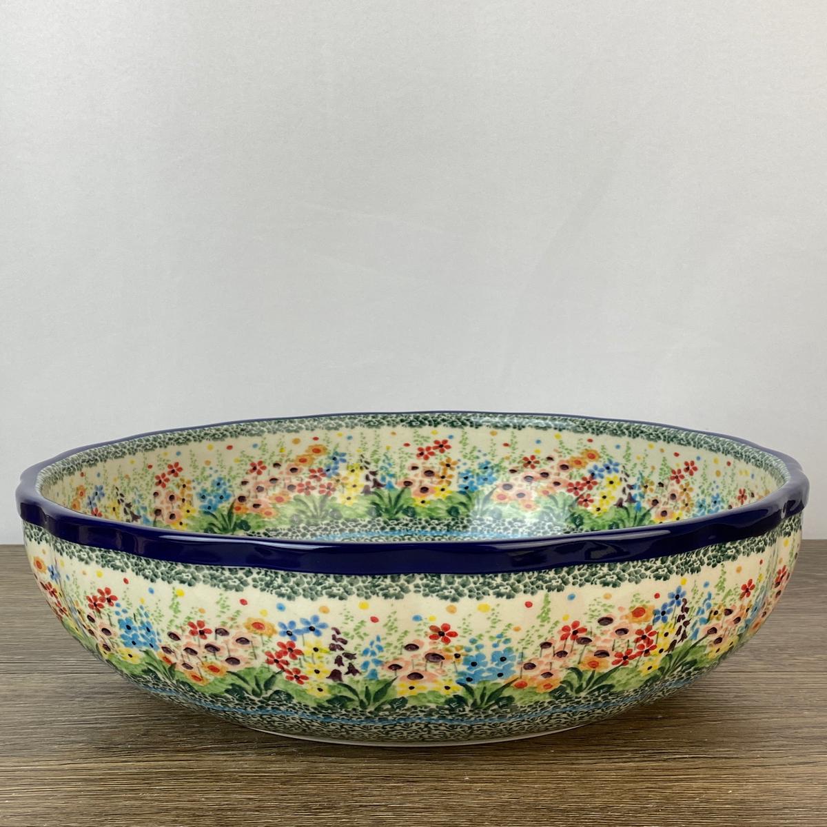 11 Wavy Unikat Serving Bowl - Shape 013 - Pattern U4875