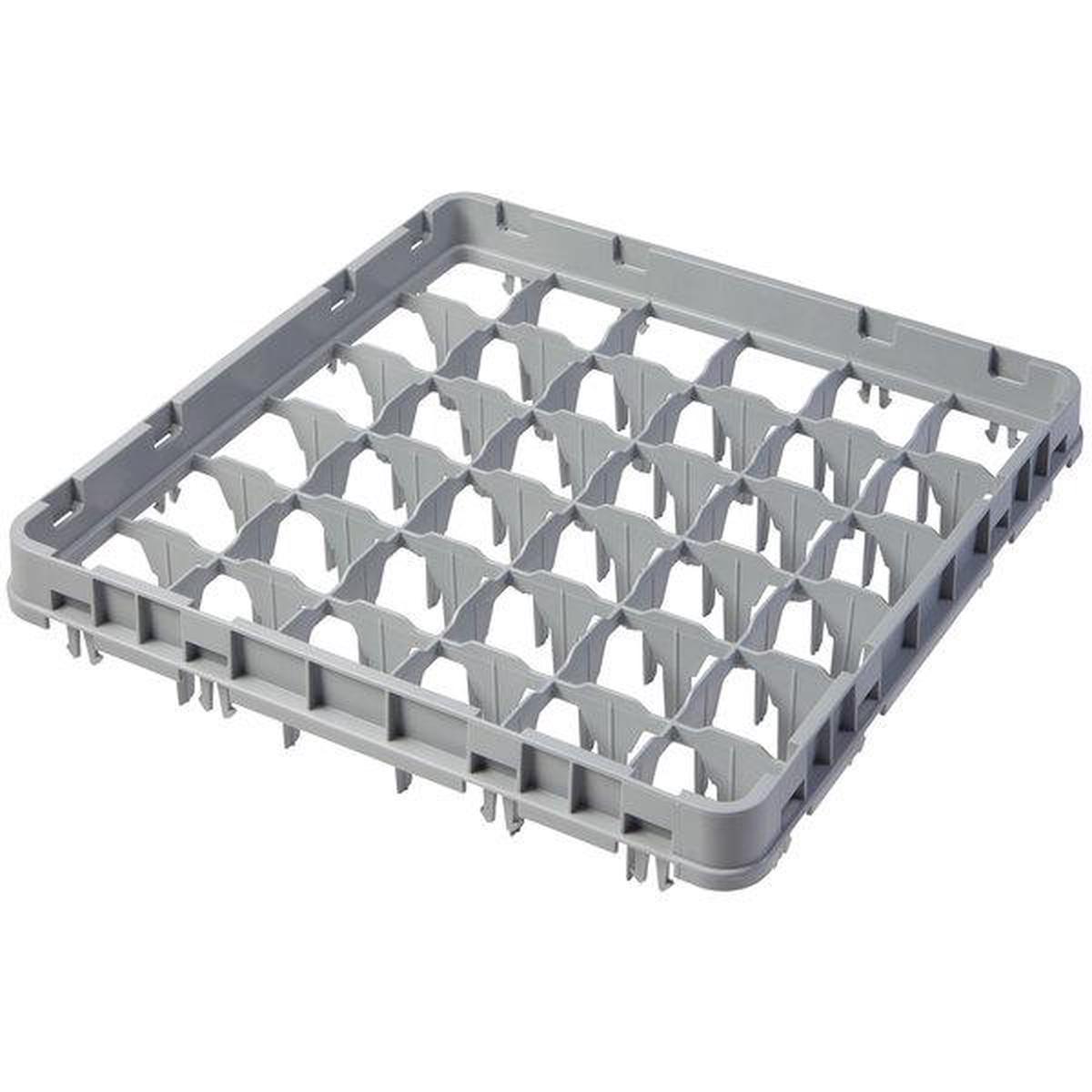 CAMBRO 36-COMPARTMENT FULL DROP EXTENDER- SOFT GREY