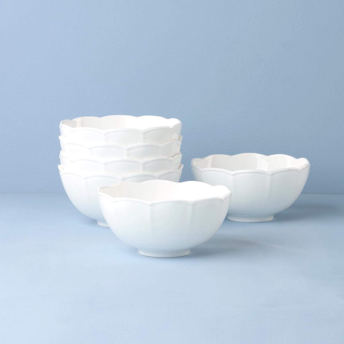 Studio 1414 Scallop All-Purpose Bowls Set of 6