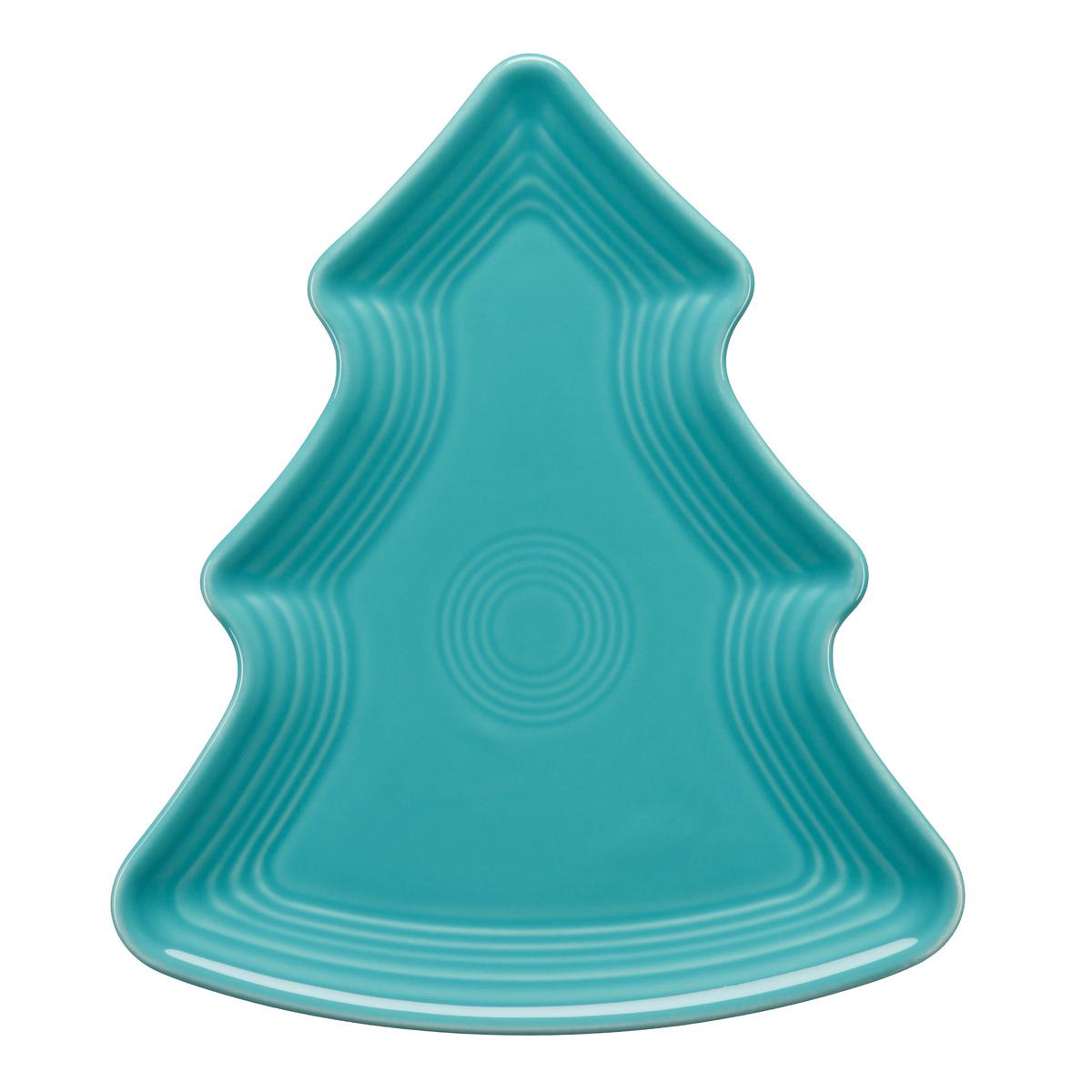 Retired Fiesta Tree Shaped Plate 10 18 Inch
