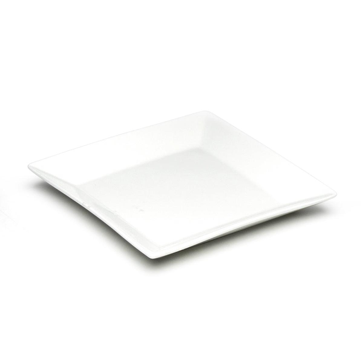 10-58 Square Bowl White Ceramic