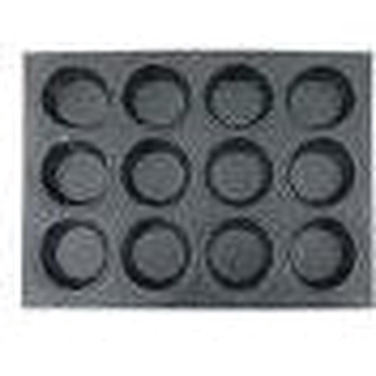 ALUMINUM MUFFIN PAN 12 CUPS