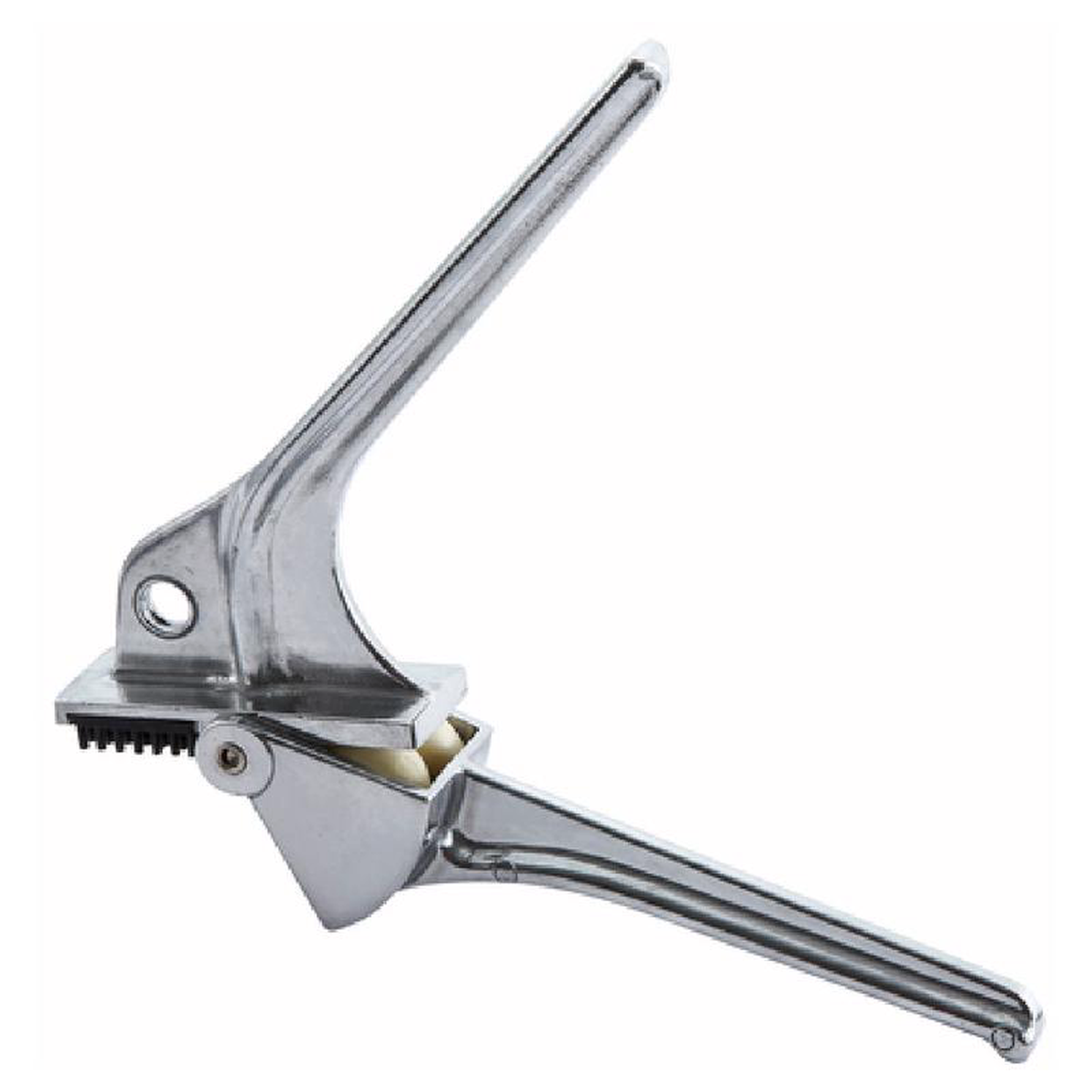 Winco GP-1 7-25 Inch Garlic Press Aluminum Alloy with Ergonomic Handle