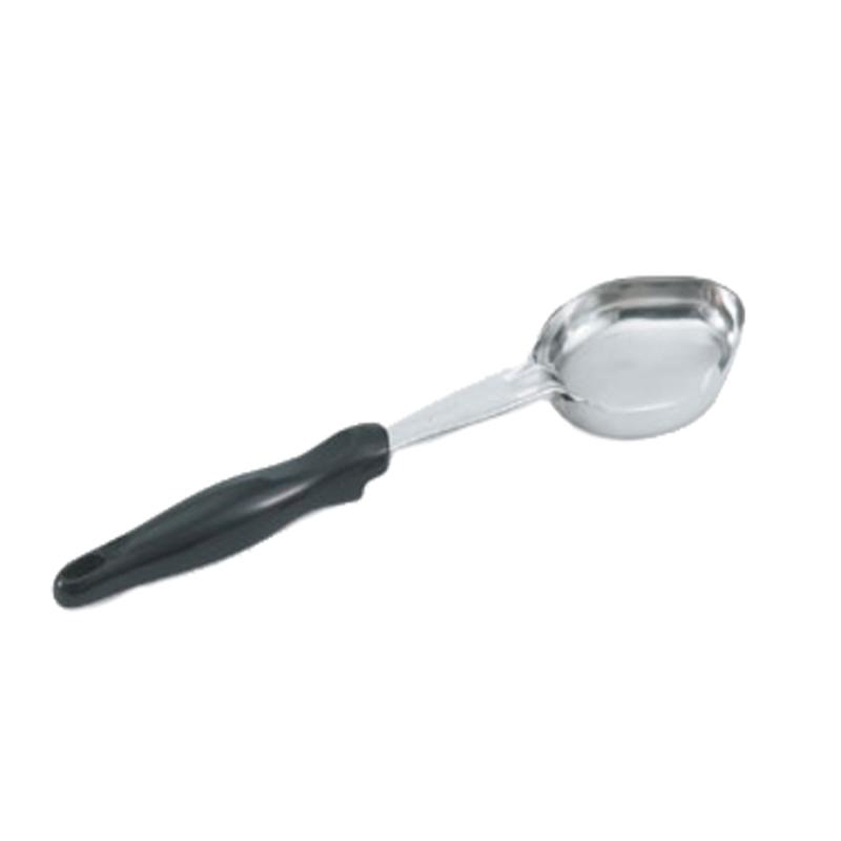 6412320 Vollrath 3 Oz Heavy-Duty Solid Oval Portion Spoon w Black Handle