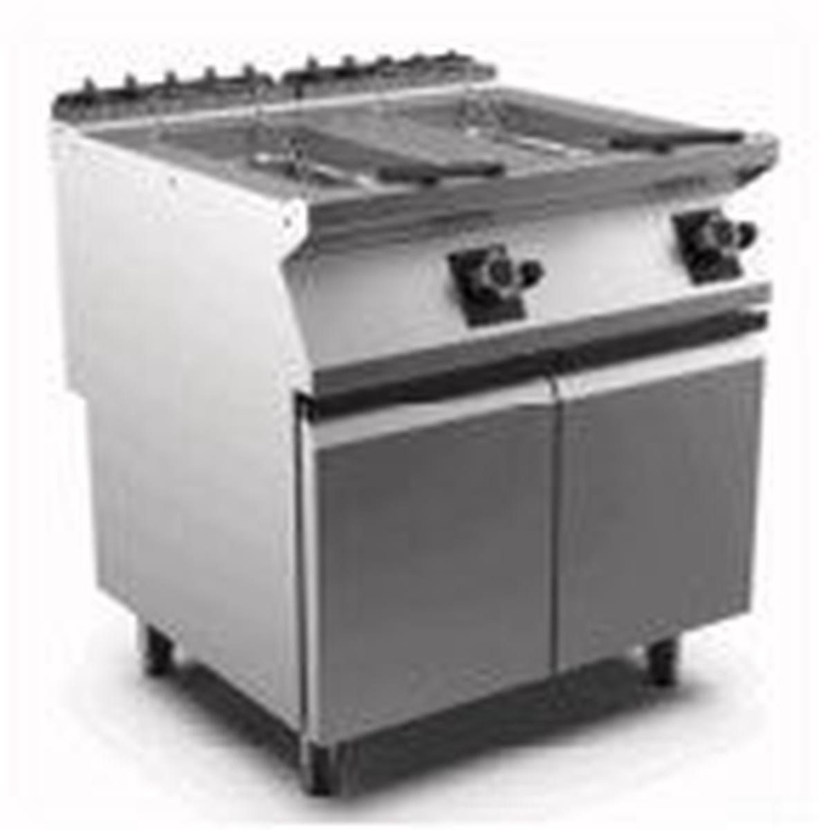(MAMC0000599) 80 cm 1515 Ltr Twin Pan Gas Fryer