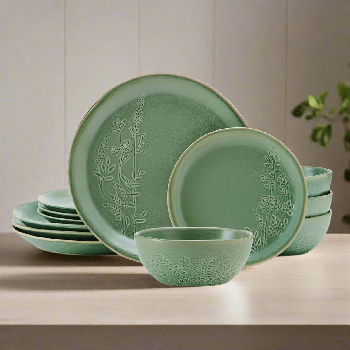 Carrie 12 Piece Dinnerware Set Service for 4