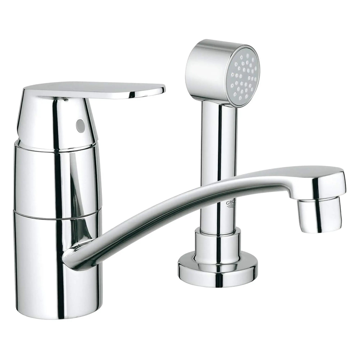 Single-Handle Kitchen Faucet 175 GPM with Side Spray