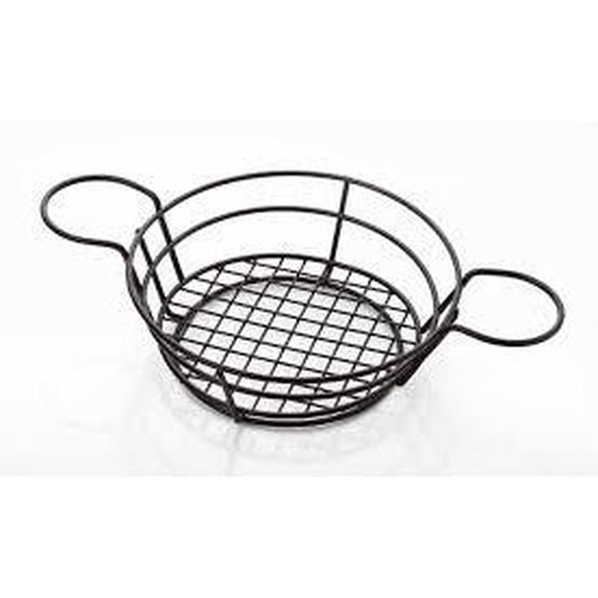 ROUND FINGERFOOD SERVING BASKETDIM17 CM