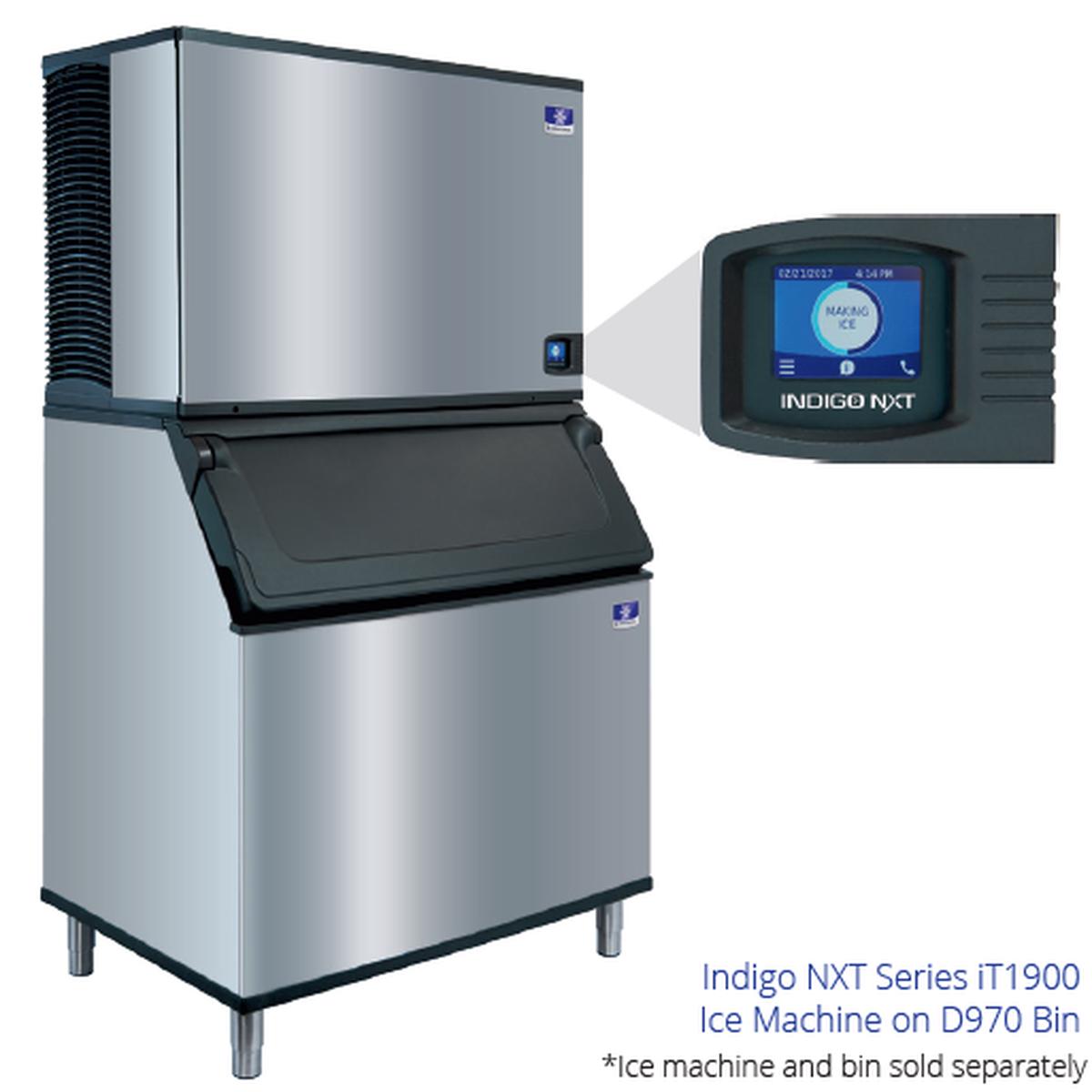 Up to 900 kg Indigo NXT Air Cooled Dice cube Ice Machine