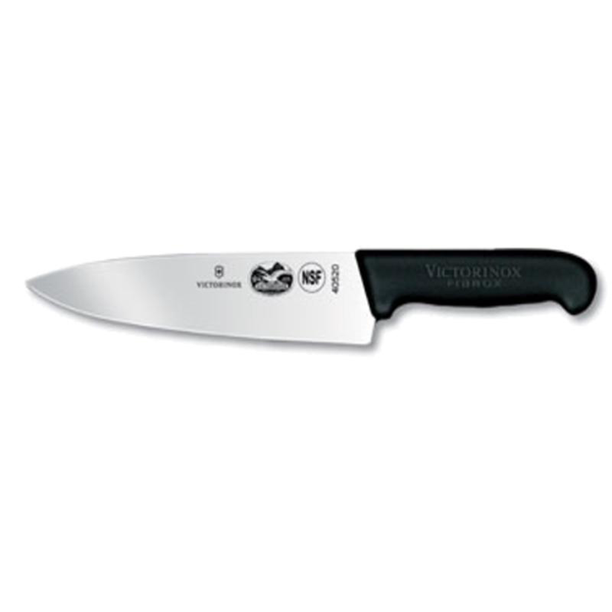 5206320 Victorinox 88221 Chef Knife w Black Fibrox Handle
