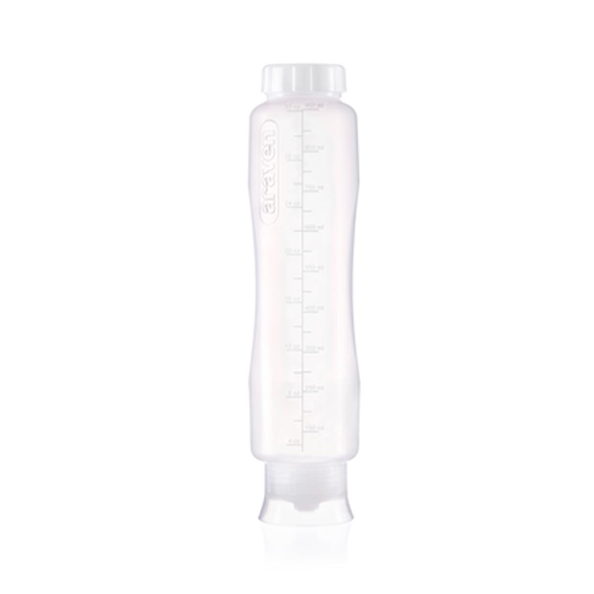 ARAVEN SAUCE DISPENSER FIFO BOTTLE 95CL WHITE