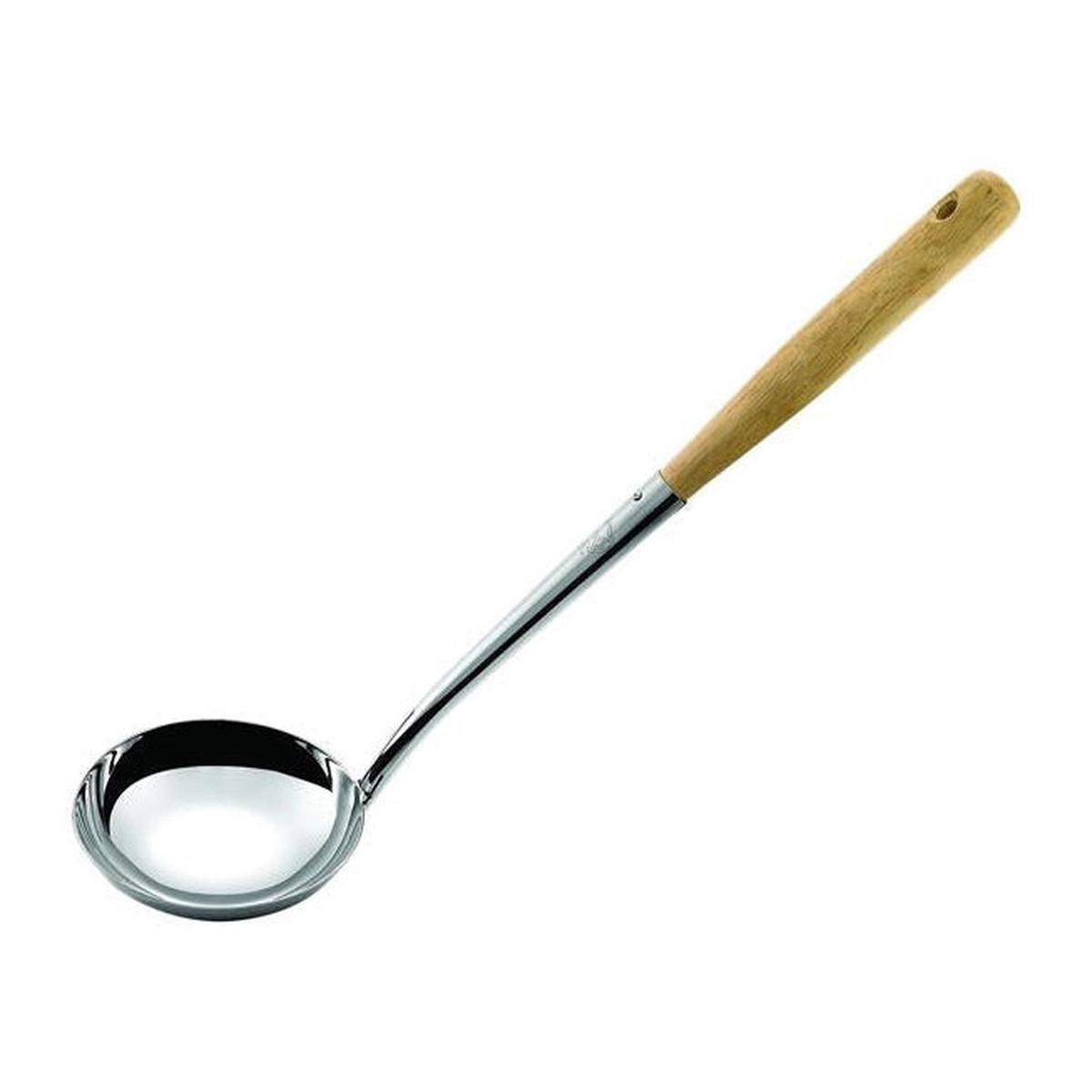 CHINESE LADLE 6 - WOODEN HANDLE