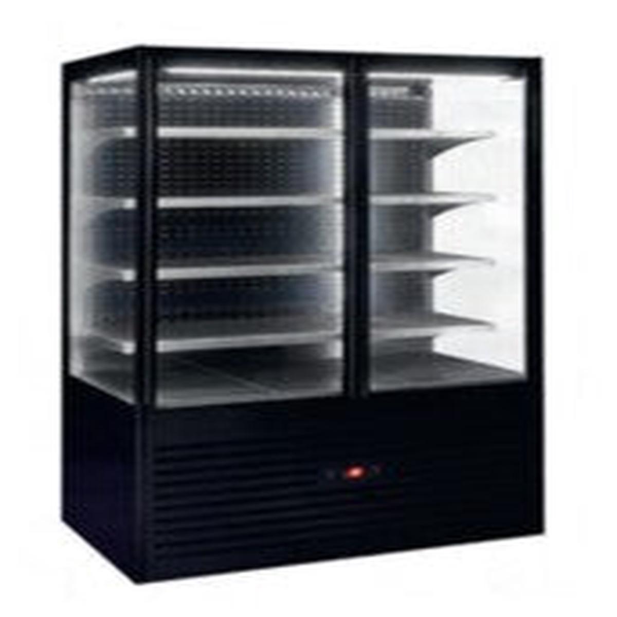 (SSC 1200 ) Self Serve Refrigerated Display Cabinet with 4 Shelves - Black Color