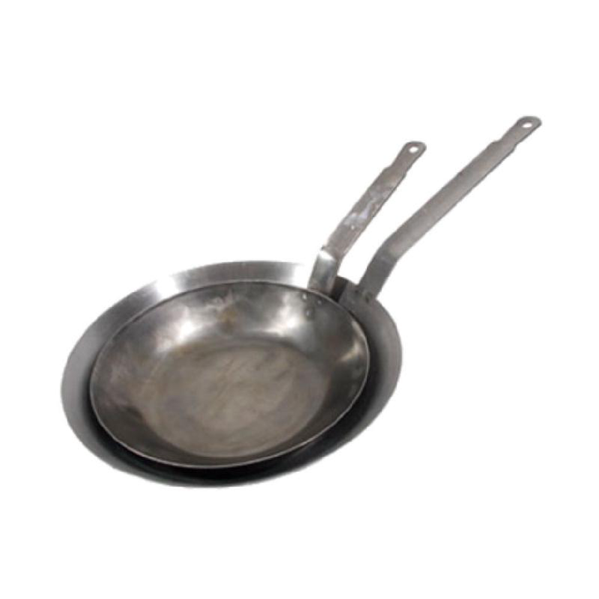 Town 34809DZ 9 Inch Diameter Fry Pan Steel Without Lid Dozen