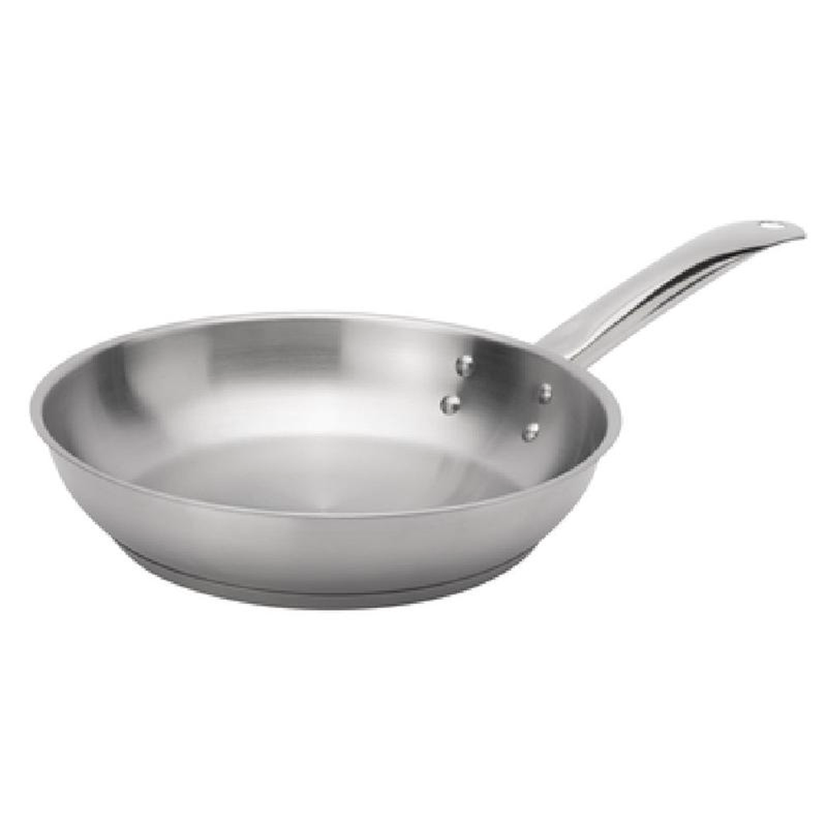 Browne Foodservice 5734050 9-12 Inch Fry Pan Riveted Handle Stainless Steel