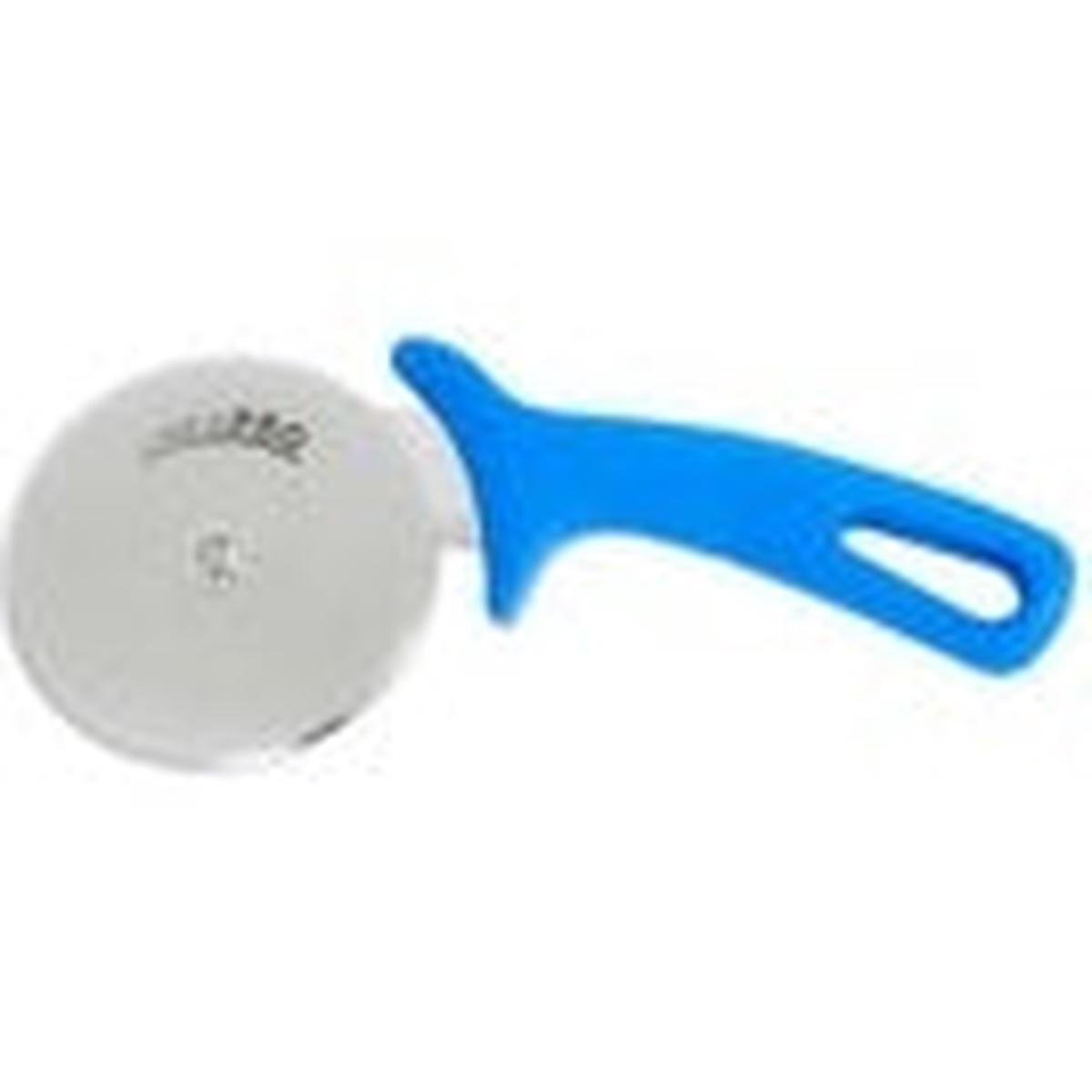DOUGH PIZZA CUTTER ROLL BLADE 100 mm FIXED GRIP STAINLESS STEEL BLADE CAN BE DISMANTLED AND SHARPENED HIGHLY-RESISTANT POLYMER HANDLE