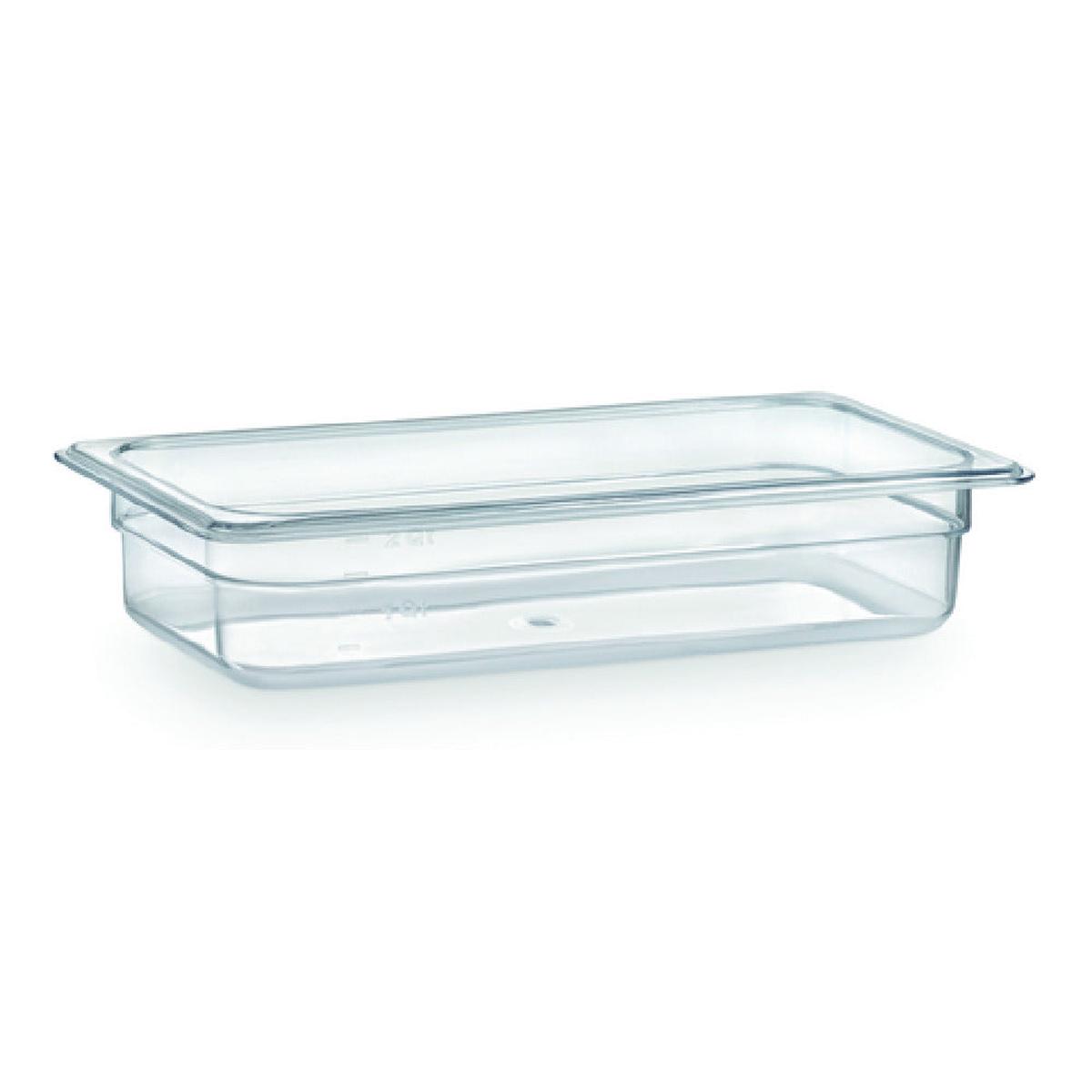 Hubert 31381 Hubert Cold Food Pan 12-4/5"L X 6-15/16"W X 2-1/2"D Third-size
